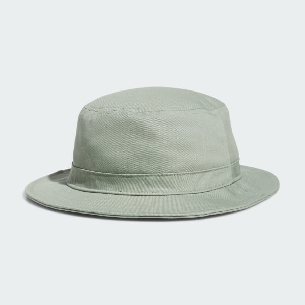 Green Solid Bucket Hat