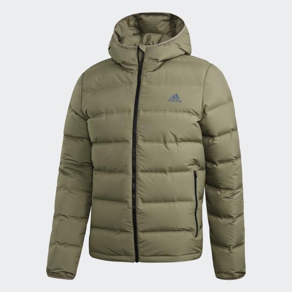 zelená Bunda Helionic Hooded Down