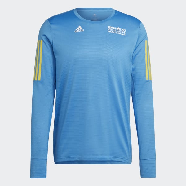 Niebieski Own the Run Long Sleeve Tee EBS65