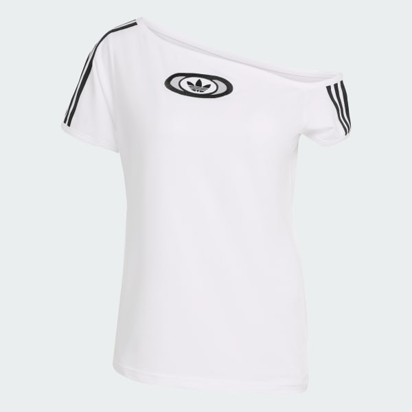 【adidas】2色展開 キャンパス 2000 オフショルダー ティー アディダス アディダス オリジナルス キャンパス 2000 オフ