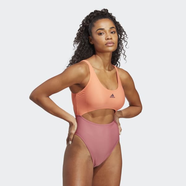 Naranja Bañador Colorblock