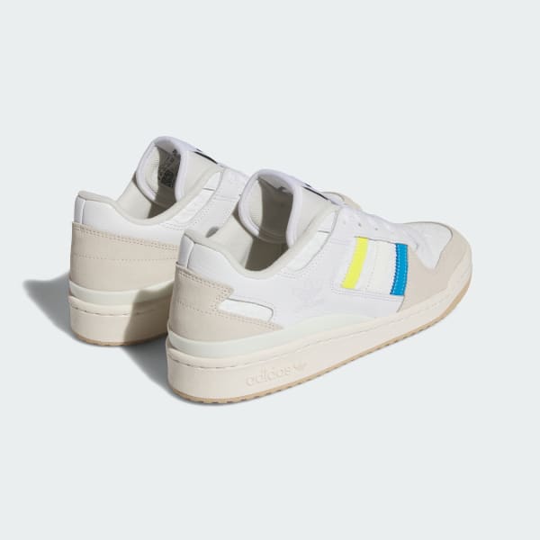 スニーカー adidas Originals FORUM LOW CL SHOES ID7962 adidas Originals Forum Low CL Yellow White Blue ID7962 Men's