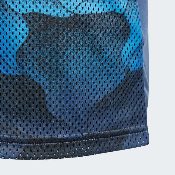 Azul Camiseta Tiro Summer Infantil 