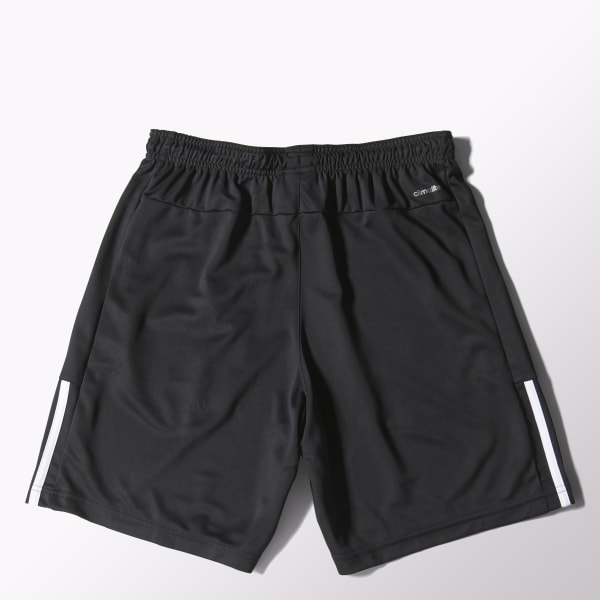 Negro Pantaloneta para Training Base Tres Rayas