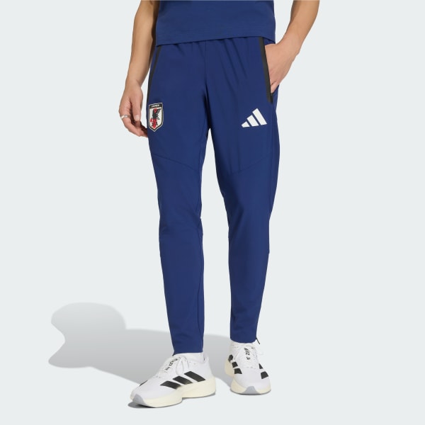 アディダス サッカー日本代表 ティロ26 トラベルパンツ - ブルー