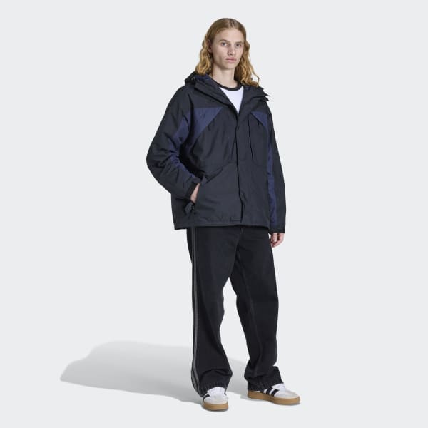 アディダス OPTIMAL PRIMA LOFT JACKET everyone - ブラック