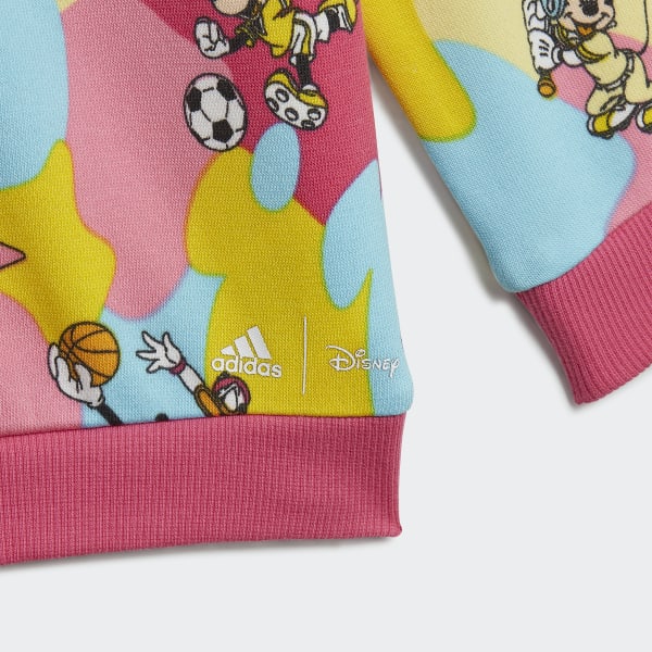 Rosa adidas x Disney Mickey Mouse Jogger Sett DD751