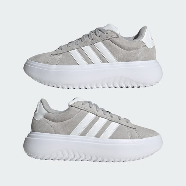 Zapatillas adidas Grand Court Platforma Gris adidas adidas Chile