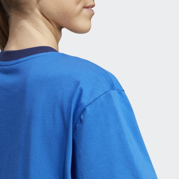 Blauw Italië T-shirt