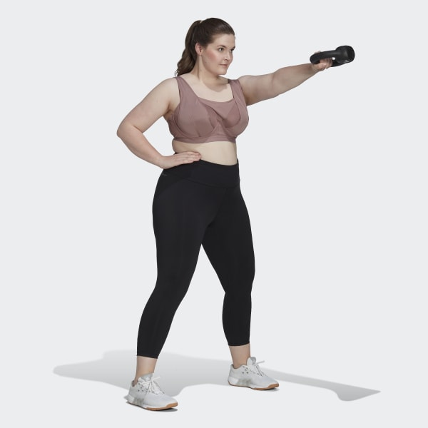 Lila TLRD Impact Luxe Training High-Support Sport-BH – Große Größen TX797