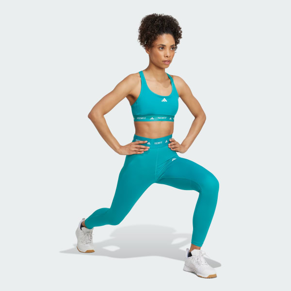 Verde Mallas 7/8 Techfit Corte Alto
