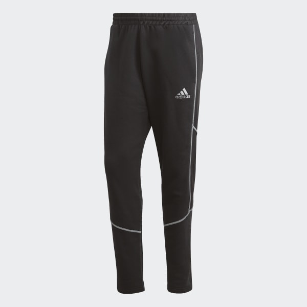 adidas Men's Lifestyle Essentials Reflect-in-the-Dark Fleece Pants - Black  adidas US