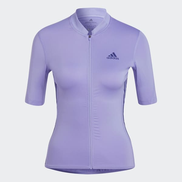 Purple The Short Sleeve Cycling Jersey 03190