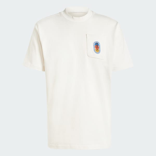 White adidas Originals Tee