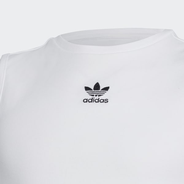 Λευκό Adicolor Crop Tank Top