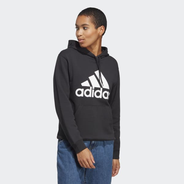 industria Peticionario morir adidas Essentials Big Logo Regular French Terry Hoodie - Black | adidas  Canada