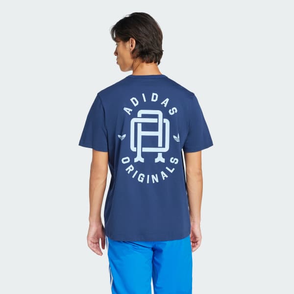 Mau-xanh-da-troi Áo Thun adidas Originals