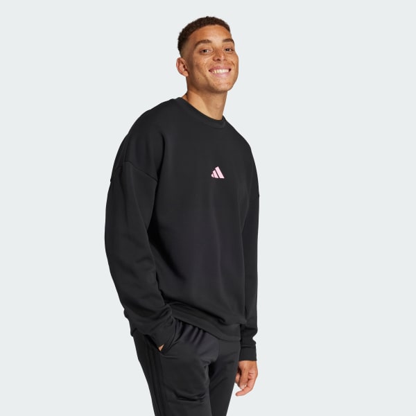 Black adidas x Fortnite Future Icons Three Bar Logo Crew