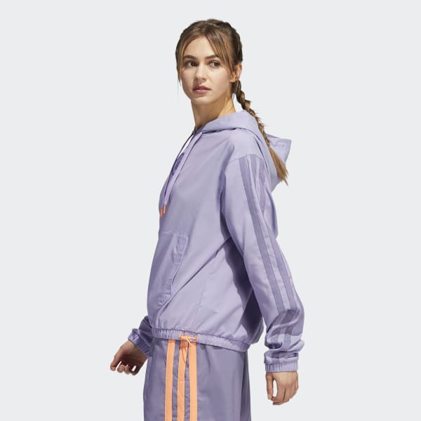 Fioletowy Hoop York City Hoodie QY139