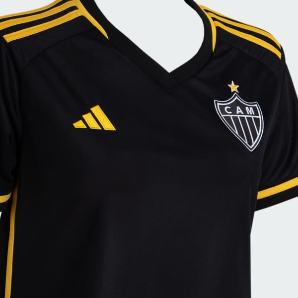 Preto Camisa 3 Atlético Mineiro 23/24 Feminina
