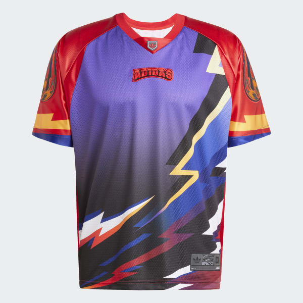 Tシャツ・カットソー ADIDAS Adilenium Season 3 Knit Football Jersey 5FT359 Adidas Original Adilenium Season 3 Knit Football Jersey