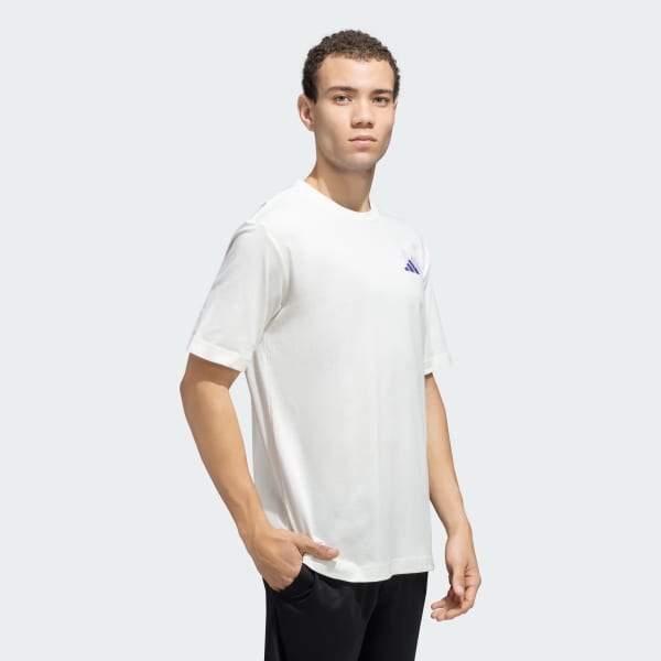 White M L EM PAST TEE
