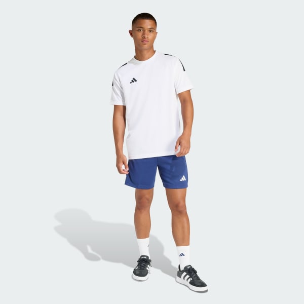 White CLIMACOOL SERENO 3-STRIPES T-SHIRT