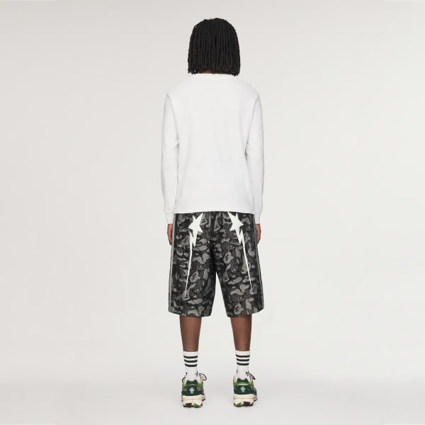 Noir SHORT SHARK DENIM BAPE