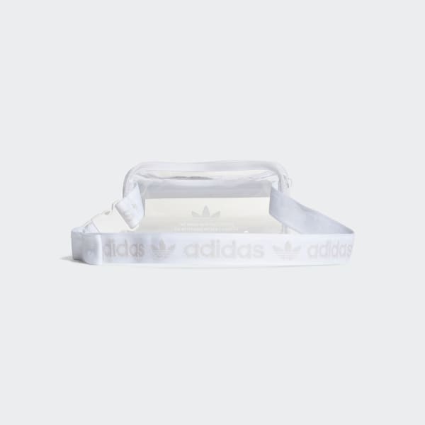 Adidas clear fanny pack white new arrivals