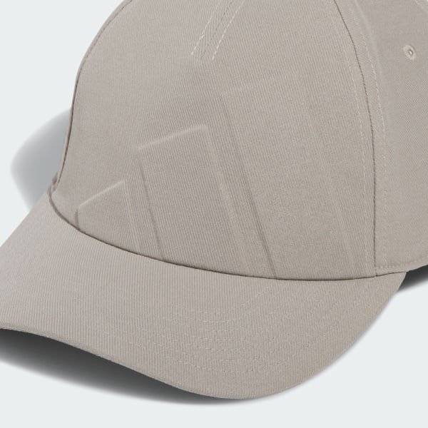 Beige Twistweave-hatt