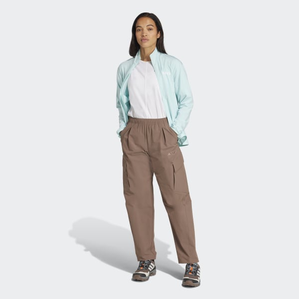 adidas Terrex Xploric Cargo Pants - Brown | Free Shipping with