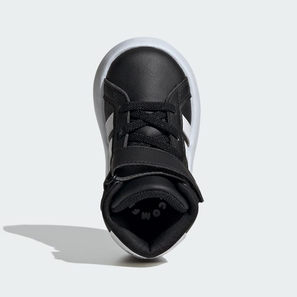 Noir Chaussure Grand Court Mid Enfants