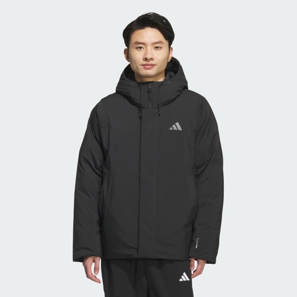 Black TECH DOWN JACKET