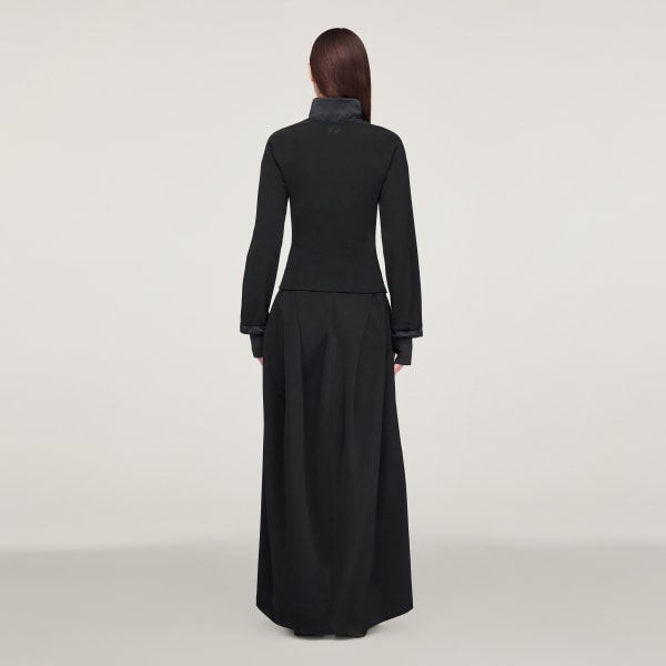 Black Y-3 Fitted Track Top