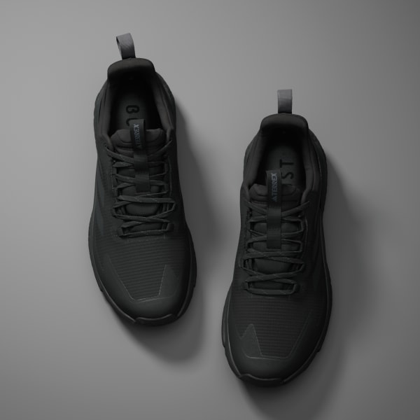 Black Terrex Free Hiker 2.0 Low GTX Hiking Shoes