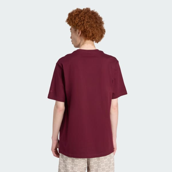 Burgundy Loose Tee