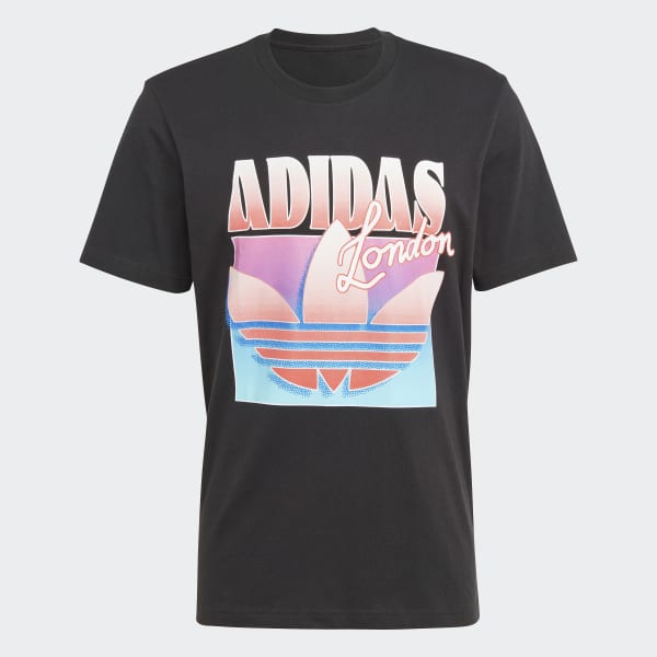 cierna Key City London Brand T-Shirt EYZ38