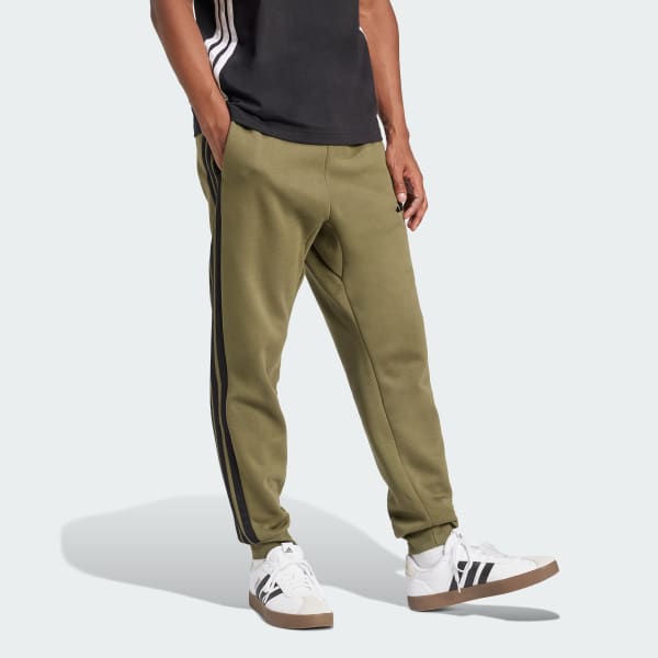 Essentials 3-Stripes Fleece Pants