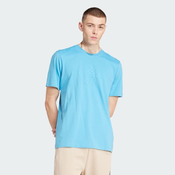 สีน้ำเงิน เสื้อยืด adidas Originals