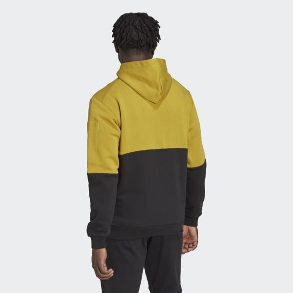 zelená Mikina Essentials for Gameday Fleece Full-Zip D7707