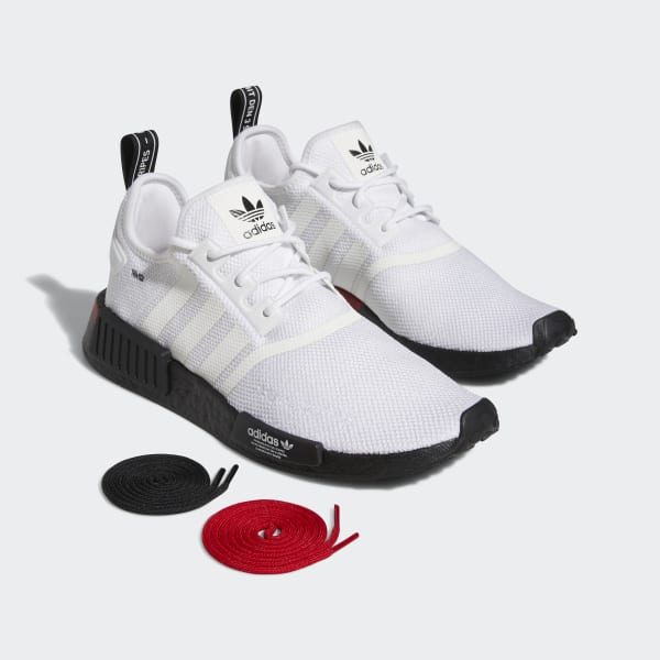 White NMD_R1 Shoes LWY35