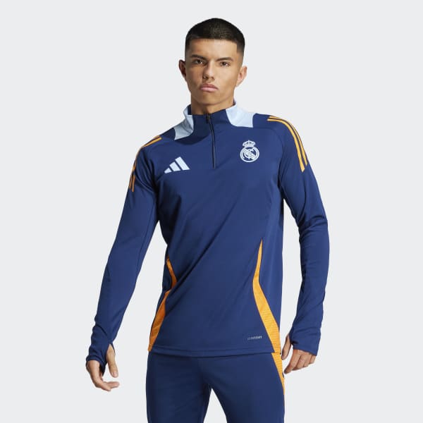 正規品 2XL レアル・マドリード ティロ 24 PROトレーニングジャージー メンズ UCL プロ トレーニングトップ 24/25 ベージュ - レアル