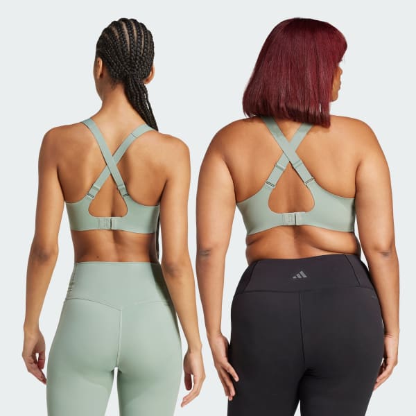 mau-xanh-la Áo Bra Tập Luyện TLRD Impact Luxe Nâng Đỡ Mạnh