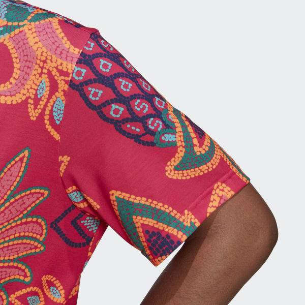 Rosa T-shirt FARM Rio (Plus Size)