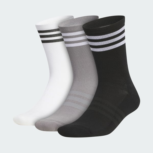 White Crew Socks 3 Pairs