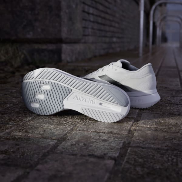 【adidas】ADIZERO SL 2 ★JQ0351★ホワイト ブラック グレー adidas Adizero SL2 - White | Free Shipping with adiClub