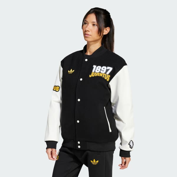Schwarz Juventus Turin VRCT Jacke – Genderneutral