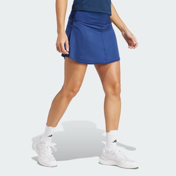 Azul Falda de Tenis Match