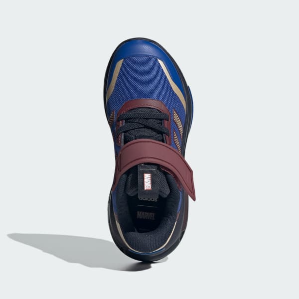 Blauw adidas x Marvel's Captain Marvel Racer Schoenen Kids
