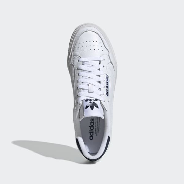 White Continental Vulc Shoes